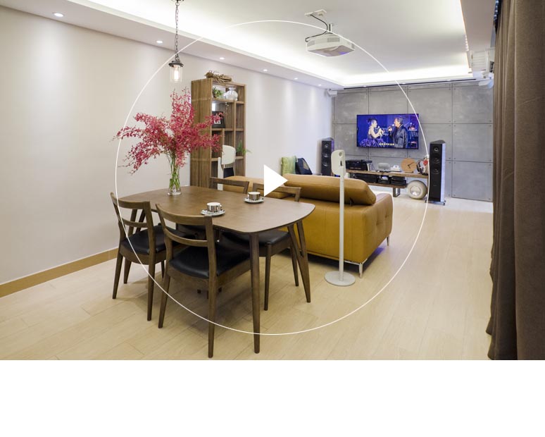 美女和男人亲热视频 Furniture Limited - Hyde Tower's Dining and Living Room Interior Design